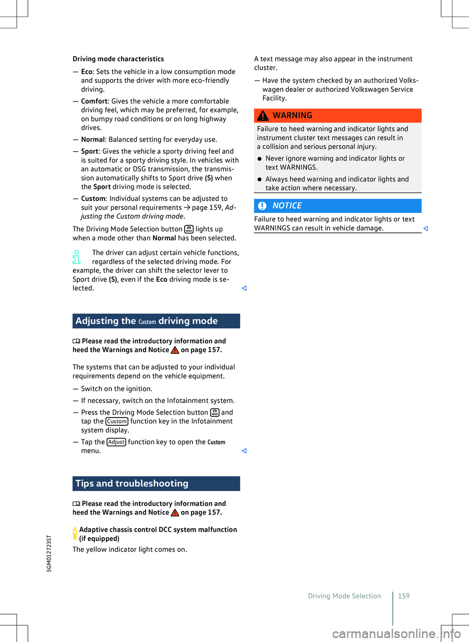 VOLKSWAGEN GOLF GTI 2021  Owners Manual 