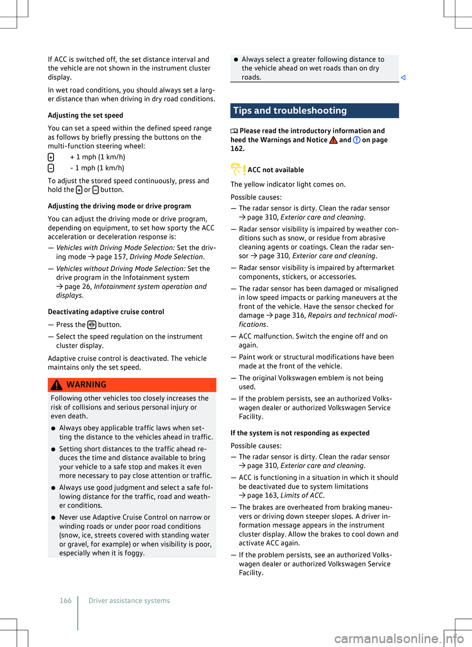 VOLKSWAGEN GOLF GTI 2021  Owners Manual 