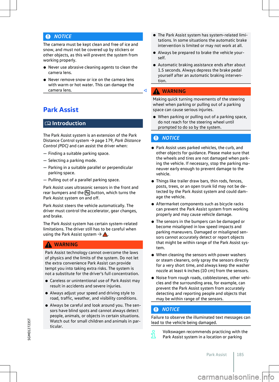 VOLKSWAGEN GOLF GTI 2021  Owners Manual 