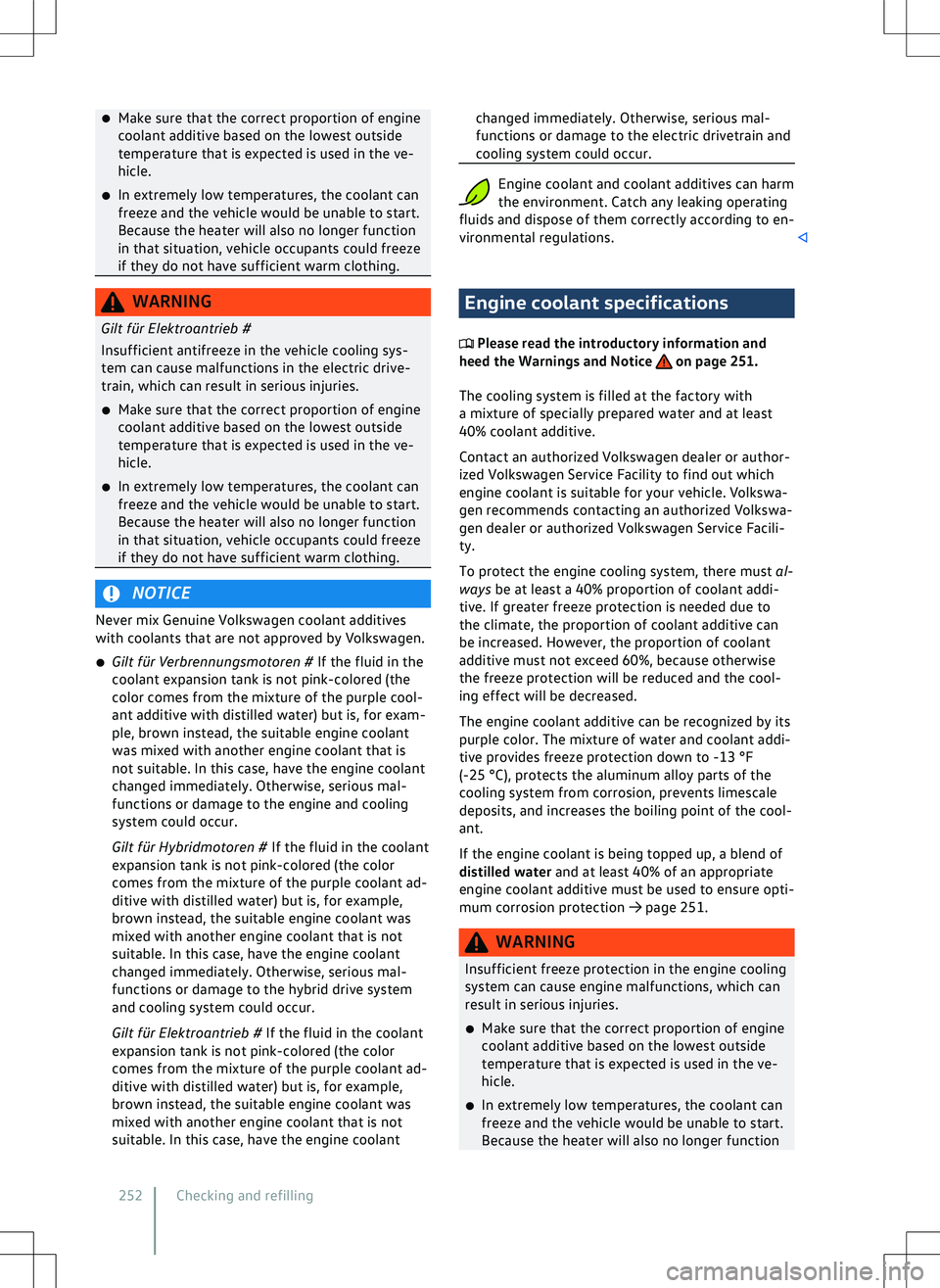 VOLKSWAGEN GOLF GTI 2021  Owners Manual 