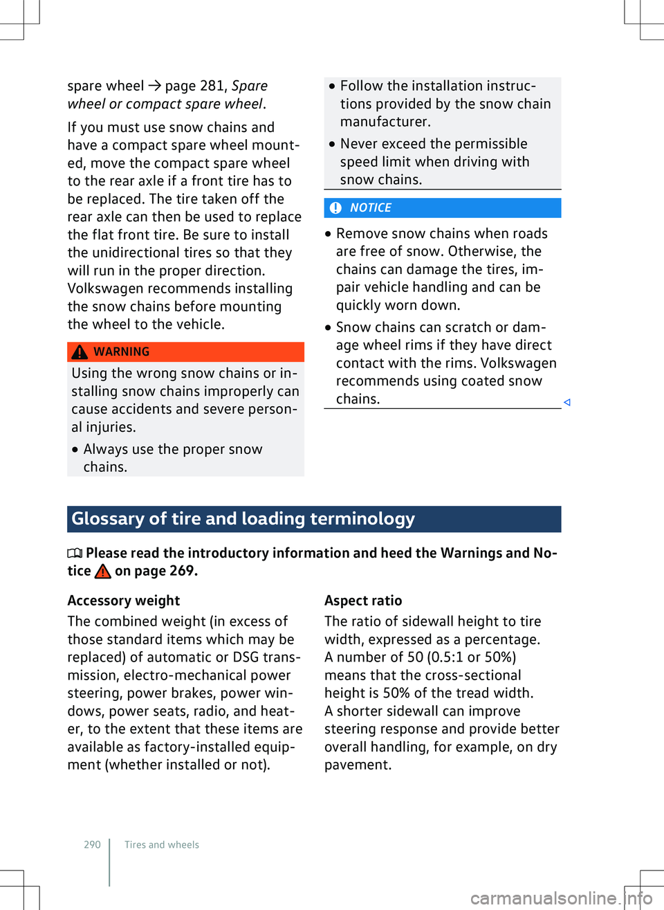 VOLKSWAGEN GOLF GTI 2021  Owners Manual 