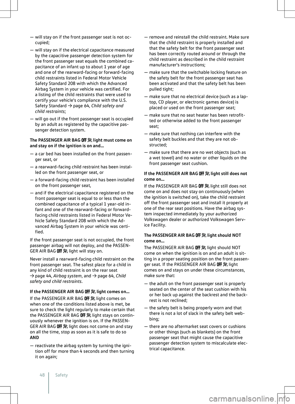 VOLKSWAGEN GOLF GTI 2021 Service Manual 