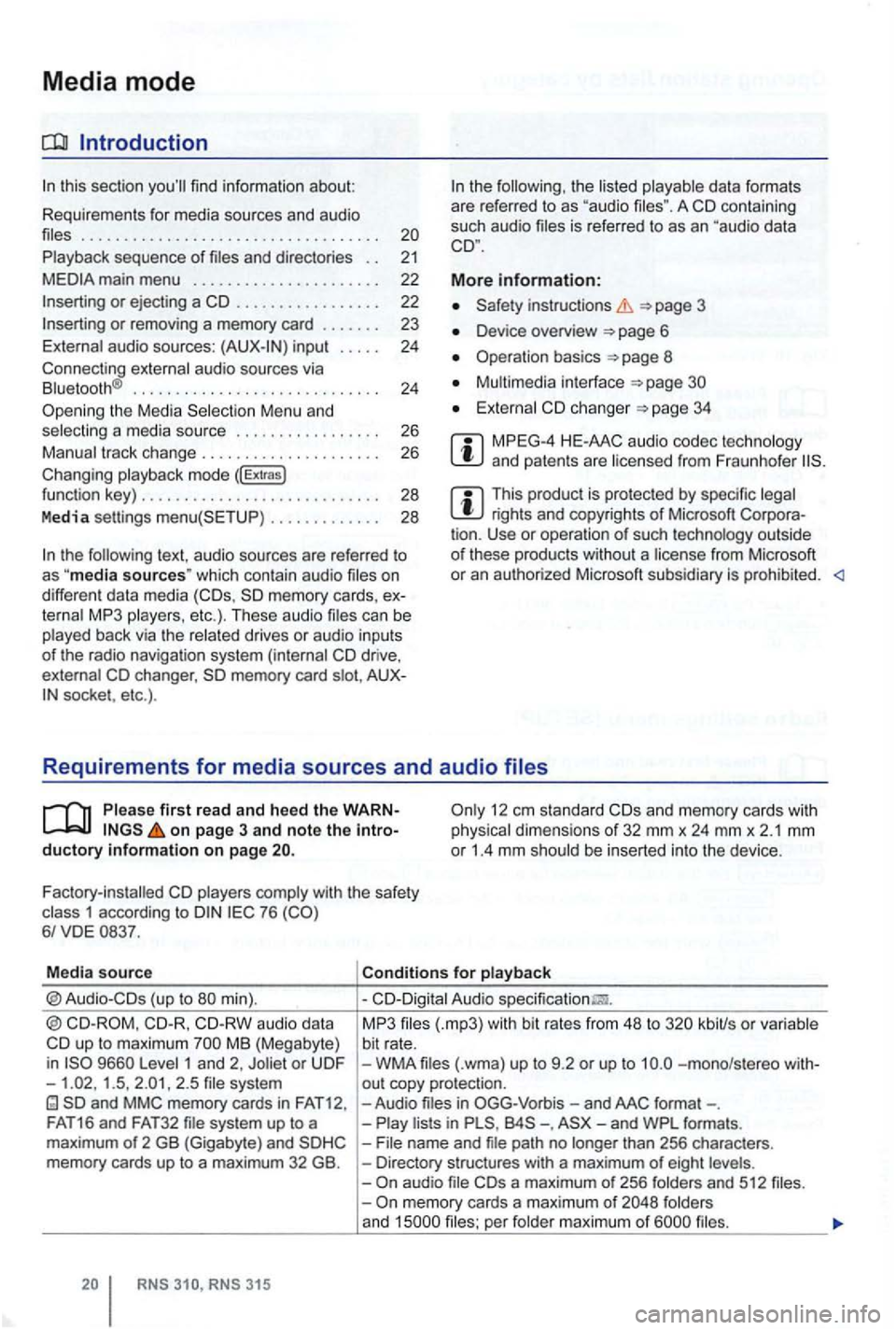 VOLKSWAGEN GOLF MK6 2012 Owners Guide Media mode
. . . . . . . . . . . . . . . . . . . . . . . . . . . . . . . . . . .
sequence of and directo ries . . 21
. . . . . . . . . . . . . . . . . 22
input . . . . 24
Connecting
. VOLKSWAGEN GOLF MK6 2012 Owners Guide Media mode
. . . . . . . . . . . . . . . . . . . . . . . . . . . . . . . . . . .
sequence of and directo ries . . 21
. . . . . . . . . . . . . . . . . 22
input . . . . 24
Connecting
.