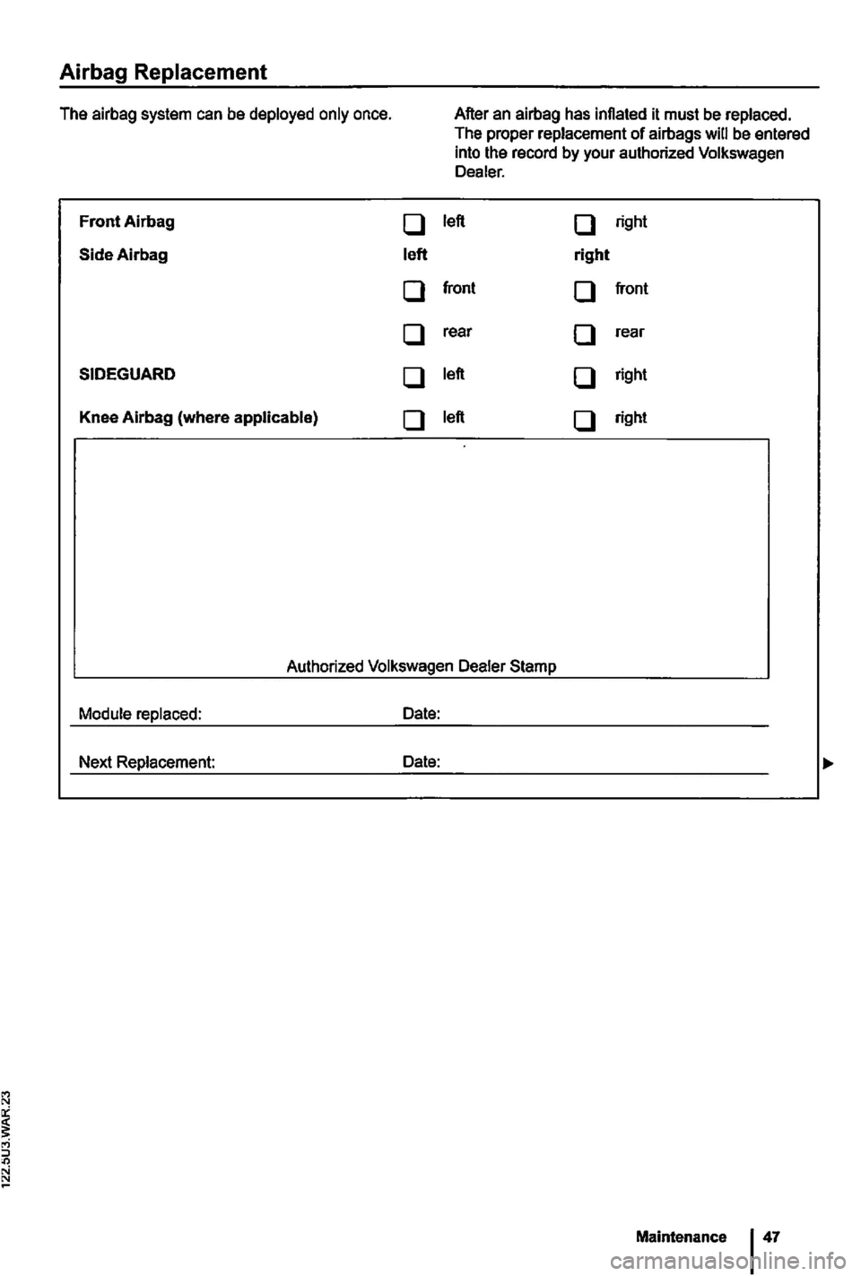 VOLKSWAGEN GOLF MK6 2012 Owners Manual VOLKSWAGEN GOLF MK6 2012 Owners Manual
