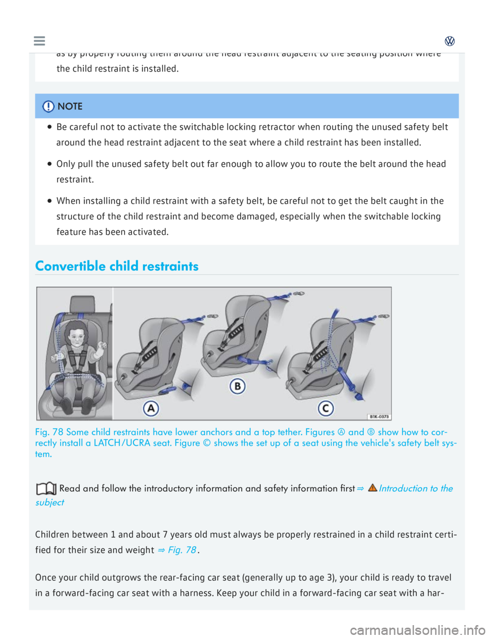 VOLKSWAGEN GOLF MK7 2016 Owners Manual VOLKSWAGEN GOLF MK7 2016 Owners Manual