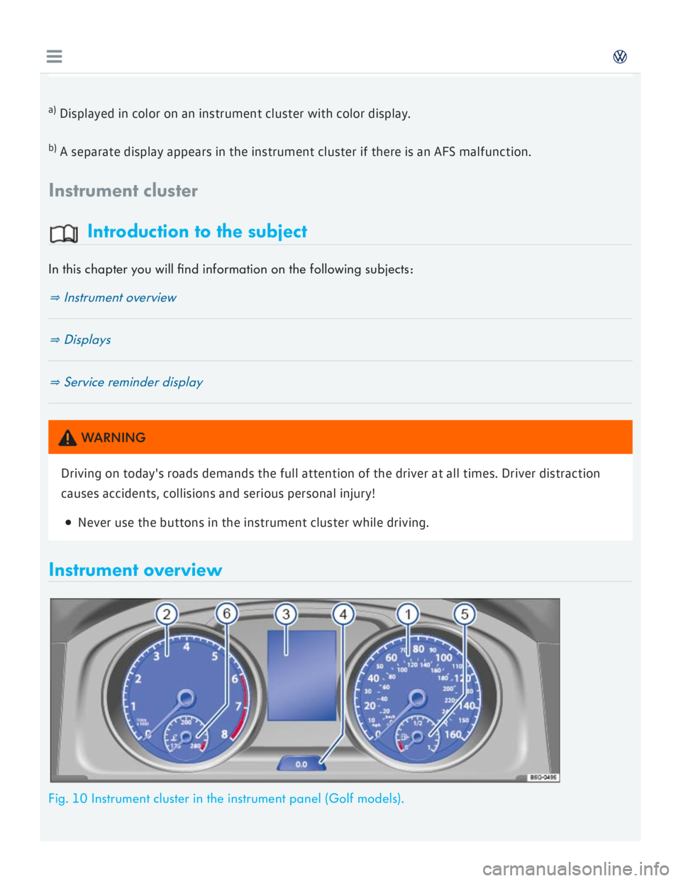 VOLKSWAGEN GOLF MK7 2016 Owners Manual VOLKSWAGEN GOLF MK7 2016 Owners Manual
