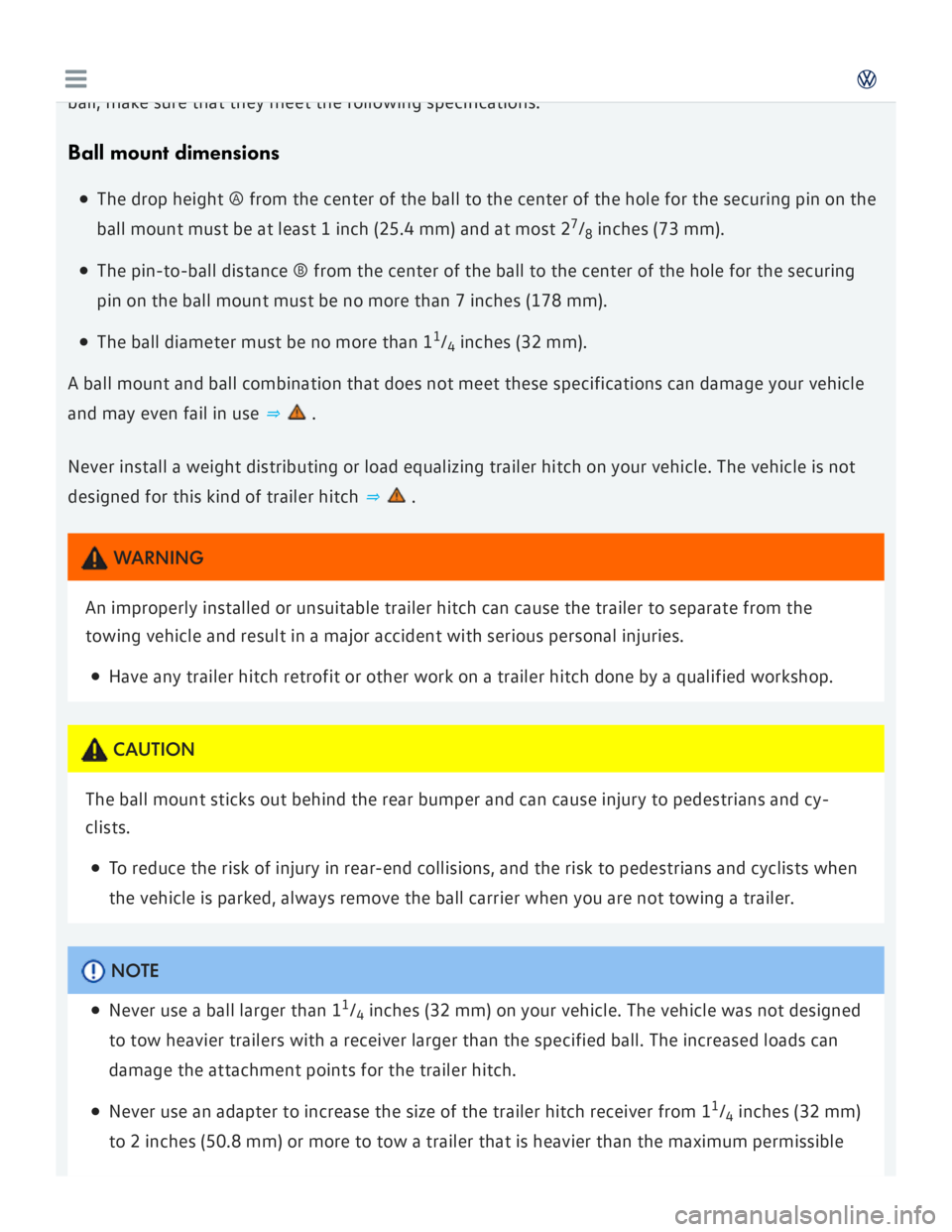 VOLKSWAGEN GOLF MK7 2016  Owners Manual 