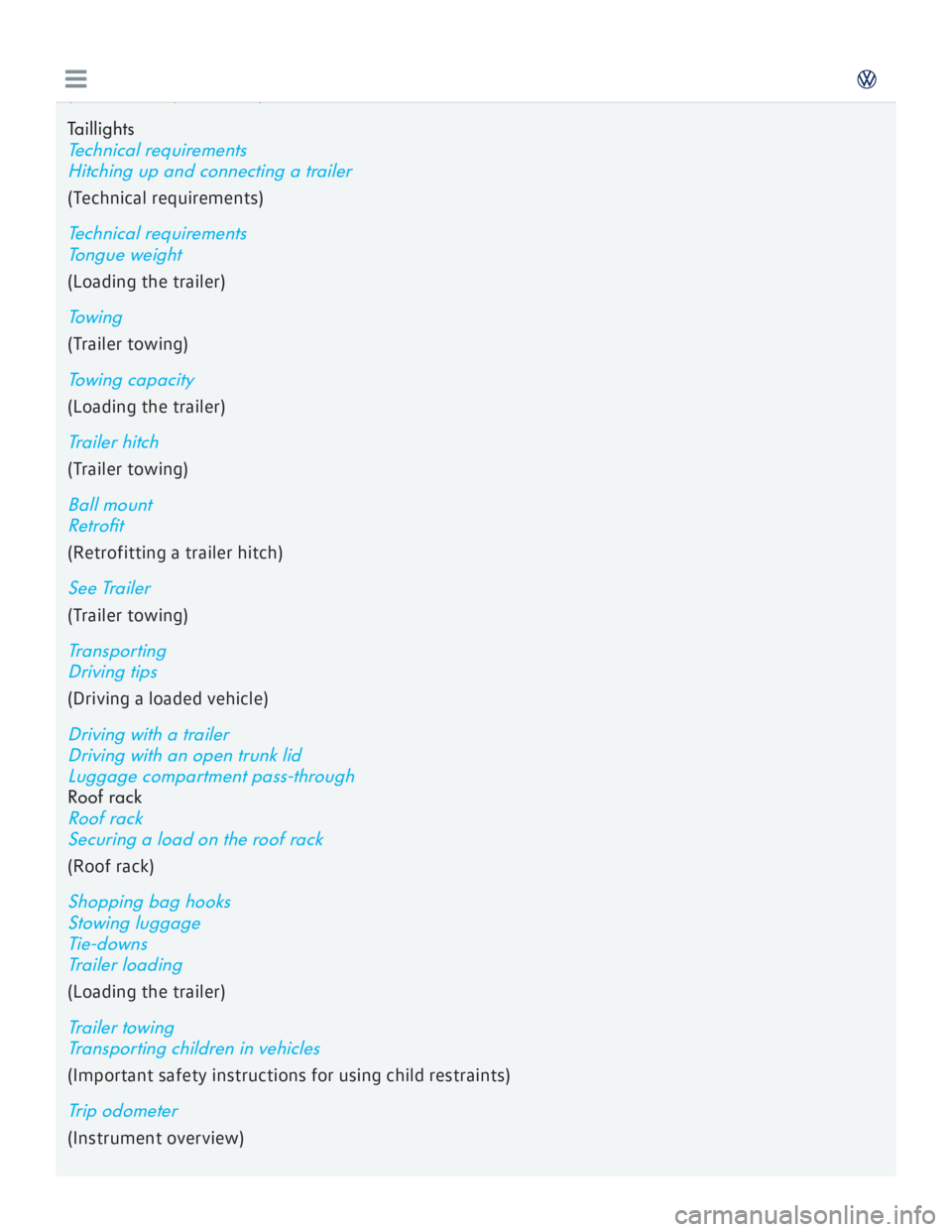 VOLKSWAGEN GOLF MK7 2016 Owners Manual VOLKSWAGEN GOLF MK7 2016 Owners Manual