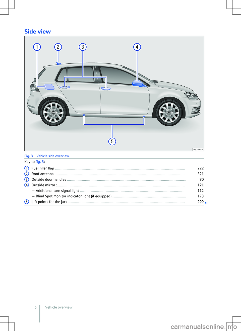 VOLKSWAGEN GOLF 2019  Owners Manual 