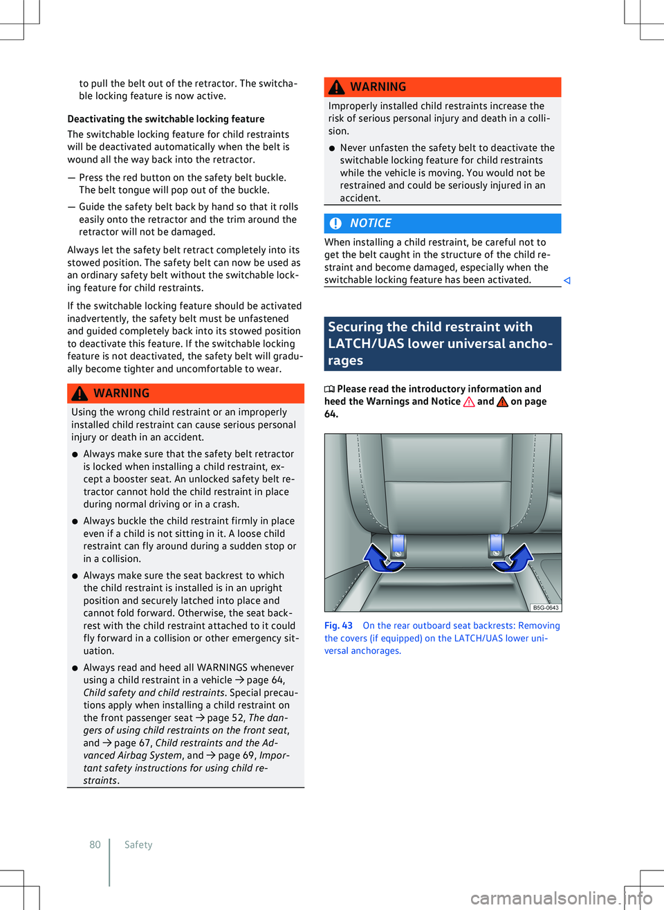 VOLKSWAGEN GOLF 2019 Manual Online 