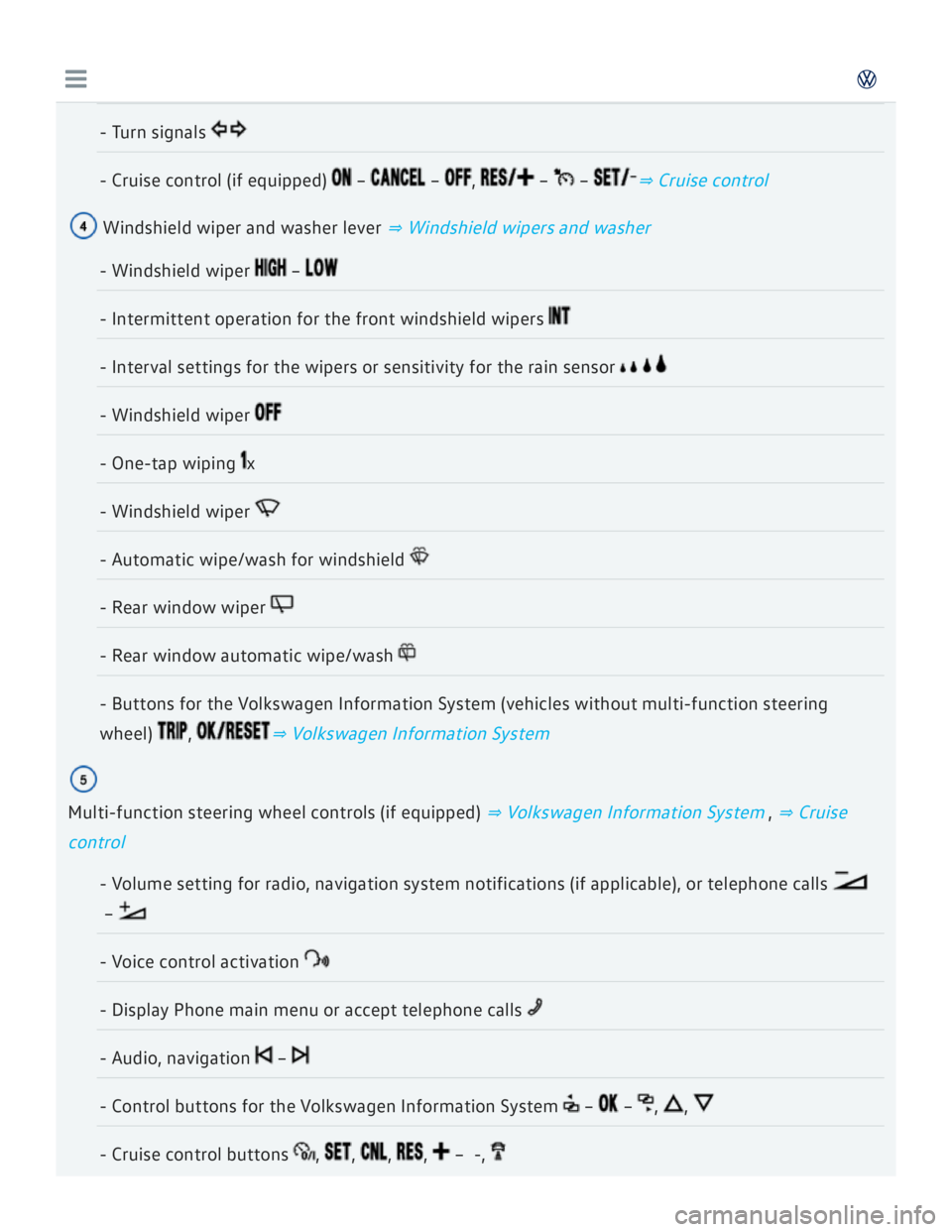 VOLKSWAGEN GOLF 2018 User Guide VOLKSWAGEN GOLF 2018 User Guide