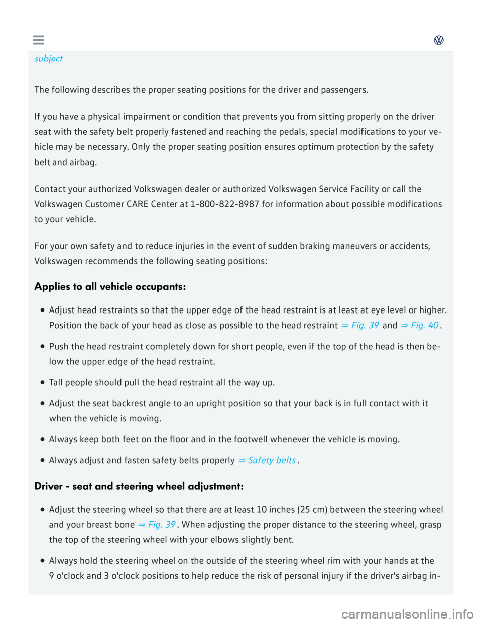 VOLKSWAGEN GOLF 2018 Owners Manual VOLKSWAGEN GOLF 2018 Owners Manual