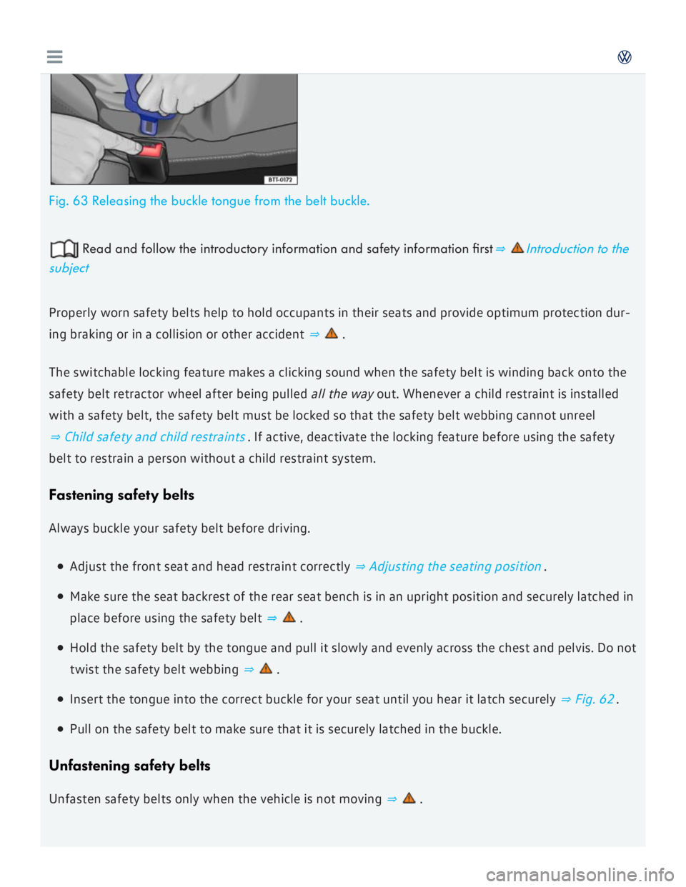 VOLKSWAGEN GOLF 2018 Owners Manual VOLKSWAGEN GOLF 2018 Owners Manual