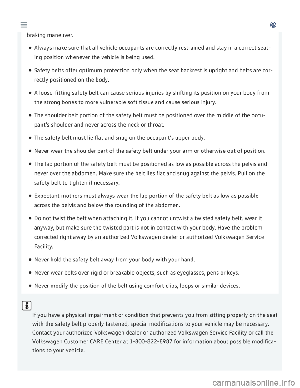 VOLKSWAGEN GOLF 2018 Owners Manual VOLKSWAGEN GOLF 2018 Owners Manual
