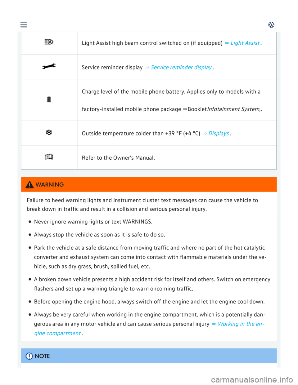 VOLKSWAGEN GOLF 2018 Owners Manual VOLKSWAGEN GOLF 2018 Owners Manual