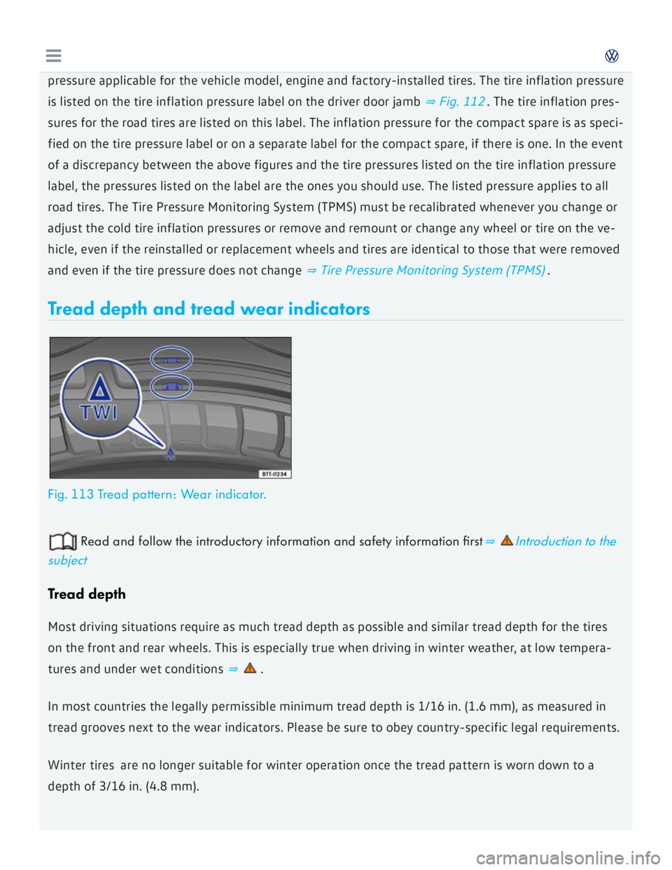 VOLKSWAGEN GOLF 2018  Owners Manual 