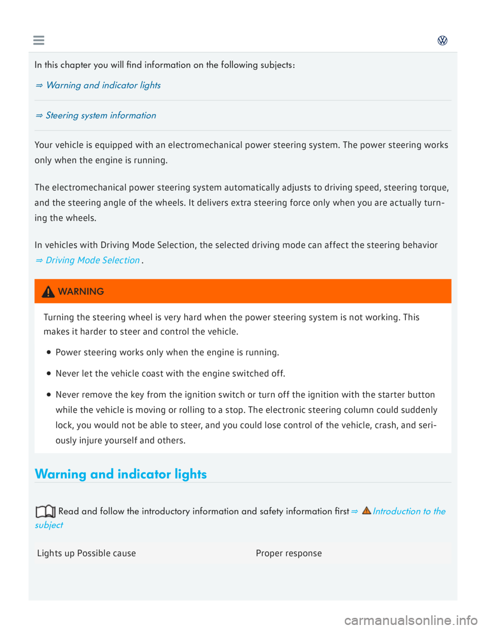 VOLKSWAGEN GOLF 2018  Owners Manual 