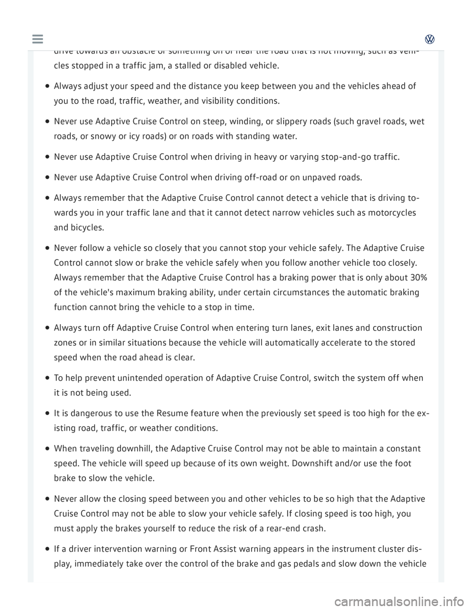 VOLKSWAGEN GOLF 2018 Owners Manual VOLKSWAGEN GOLF 2018 Owners Manual