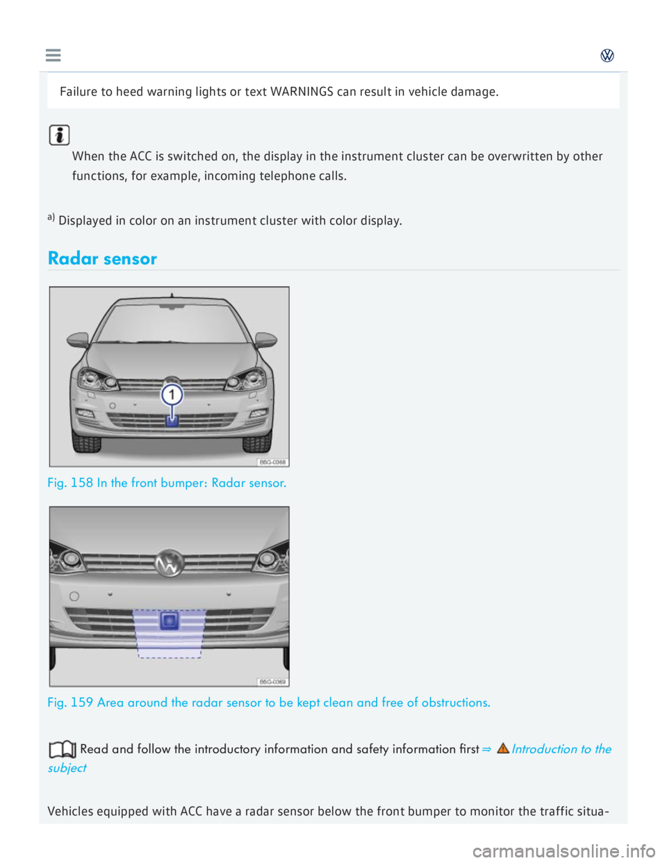 VOLKSWAGEN GOLF 2018 Owners Manual VOLKSWAGEN GOLF 2018 Owners Manual