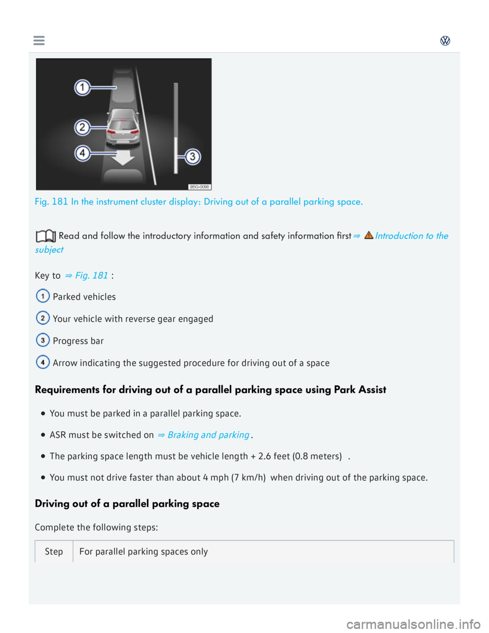 VOLKSWAGEN GOLF 2018  Owners Manual 