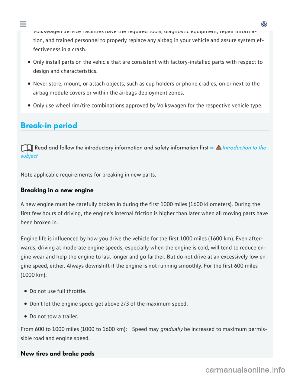 VOLKSWAGEN GOLF 2018 Owners Manual VOLKSWAGEN GOLF 2018 Owners Manual