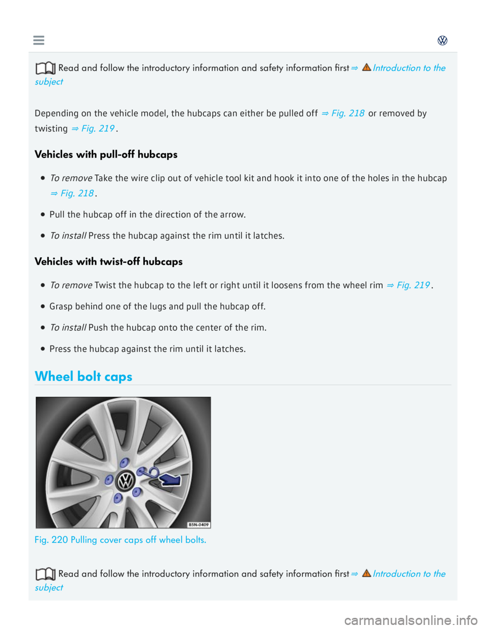 VOLKSWAGEN GOLF 2018  Owners Manual 