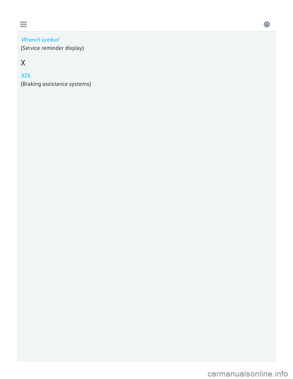 VOLKSWAGEN GOLF 2018  Owners Manual 