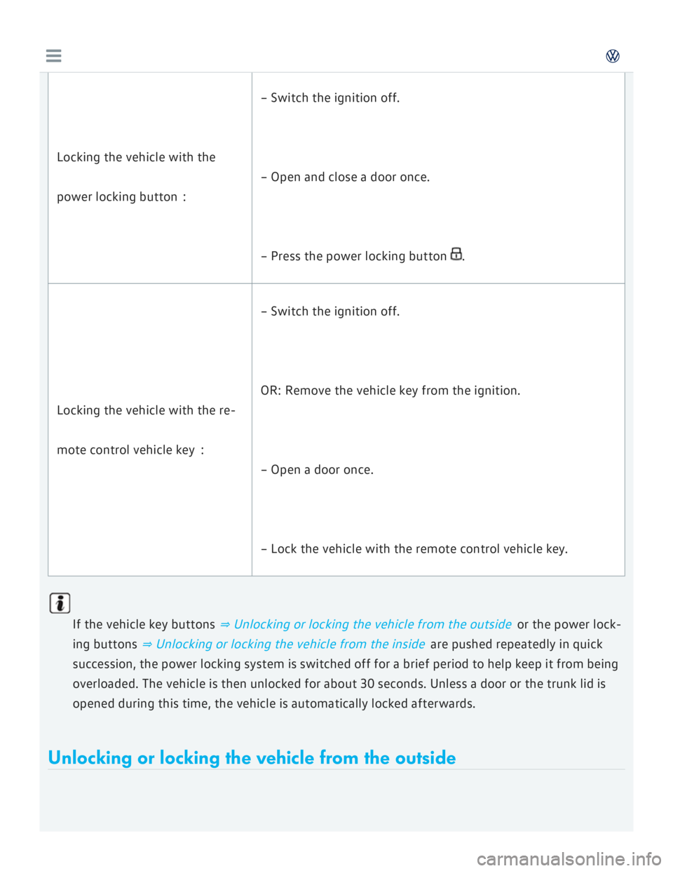 VOLKSWAGEN GOLF 2017 Owners Manual VOLKSWAGEN GOLF 2017 Owners Manual
