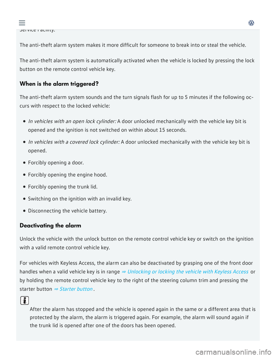 VOLKSWAGEN GOLF 2017 Owners Manual VOLKSWAGEN GOLF 2017 Owners Manual