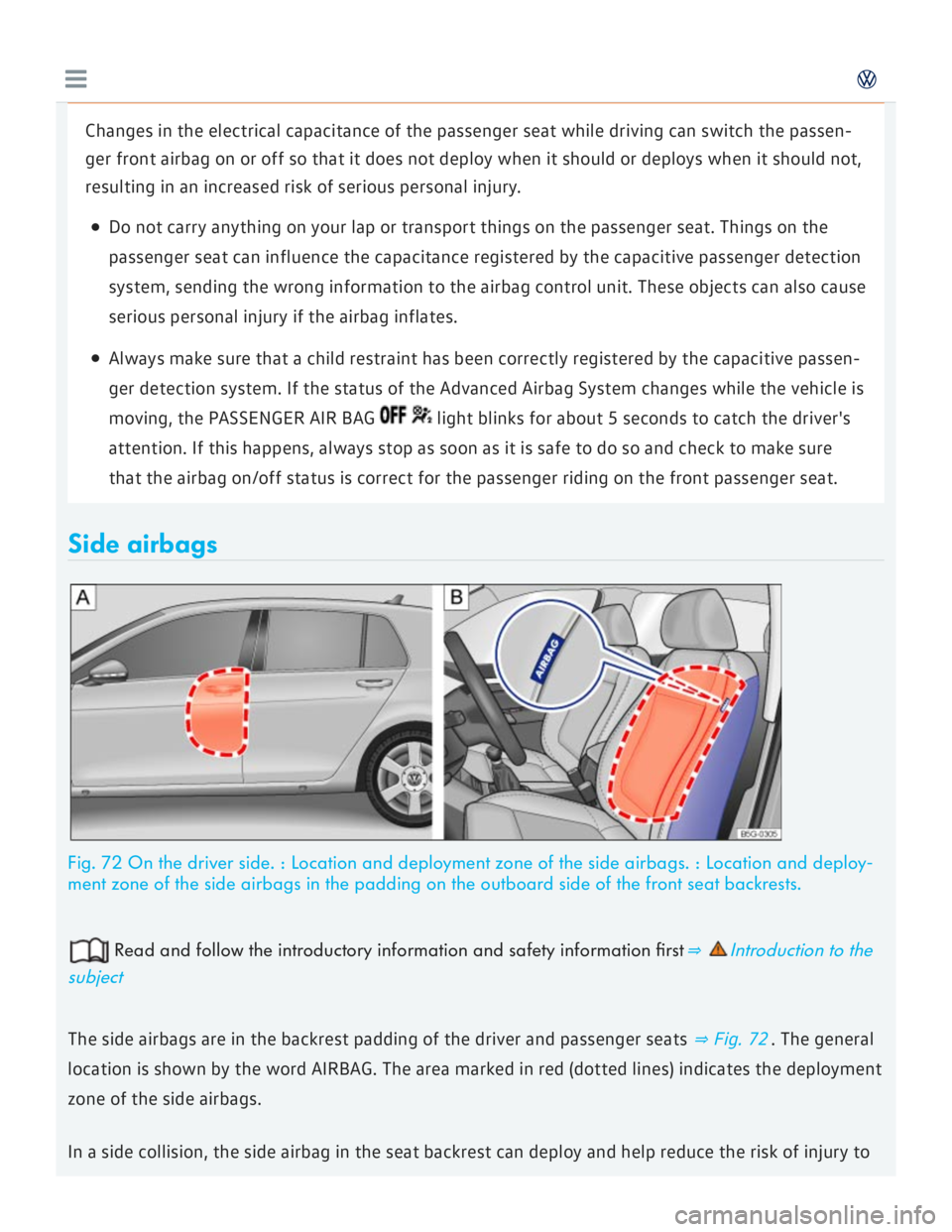 VOLKSWAGEN GOLF 2017 Owners Manual VOLKSWAGEN GOLF 2017 Owners Manual