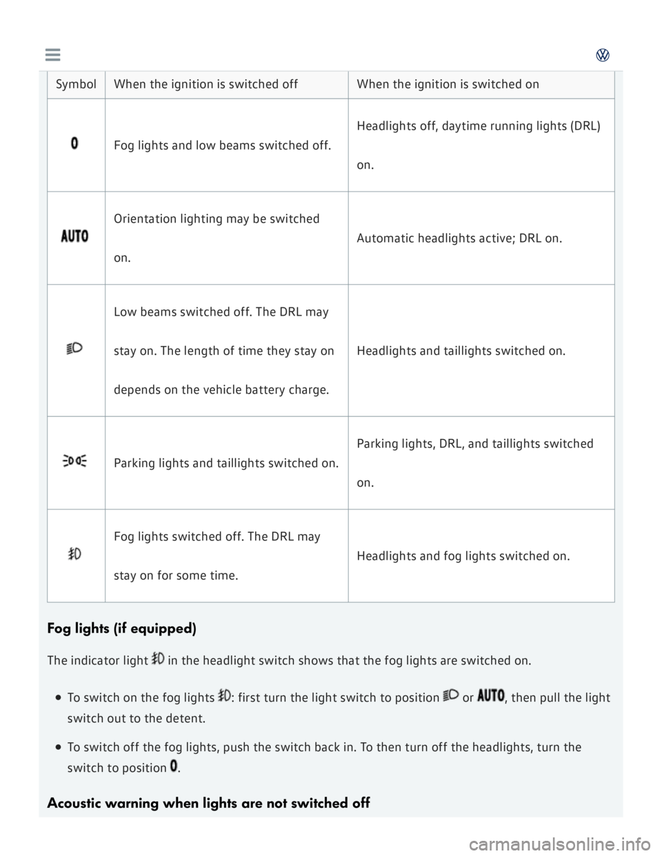 VOLKSWAGEN GOLF 2017 Owners Manual VOLKSWAGEN GOLF 2017 Owners Manual