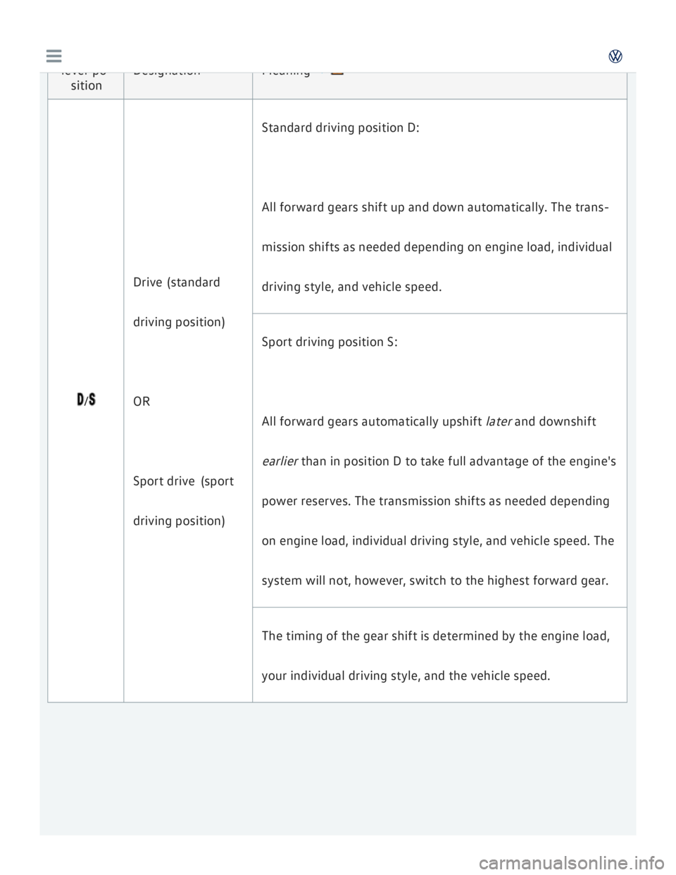 VOLKSWAGEN GOLF 2017  Owners Manual 