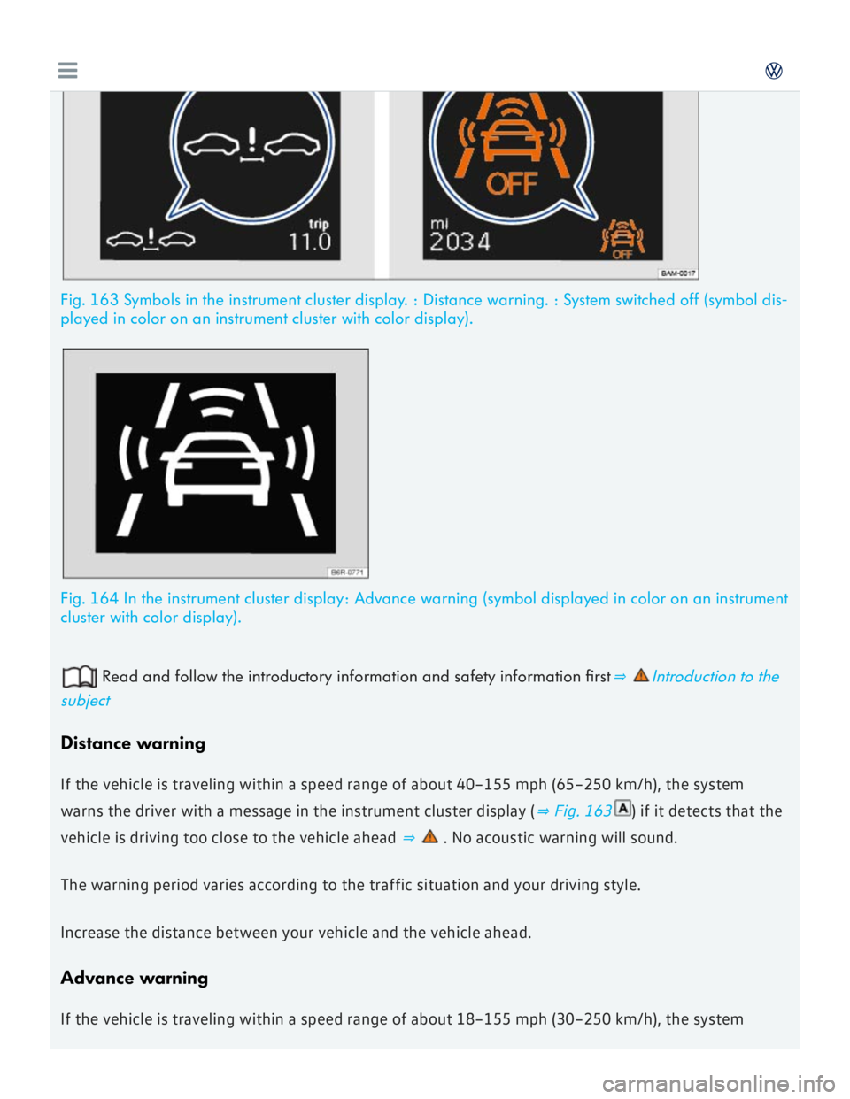 VOLKSWAGEN GOLF 2017  Owners Manual 