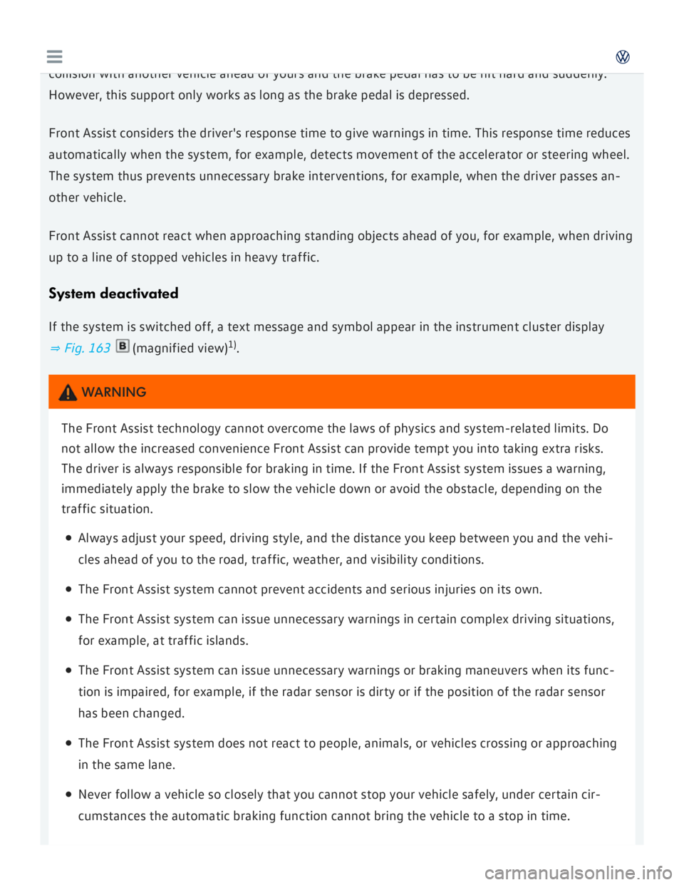 VOLKSWAGEN GOLF 2017  Owners Manual 