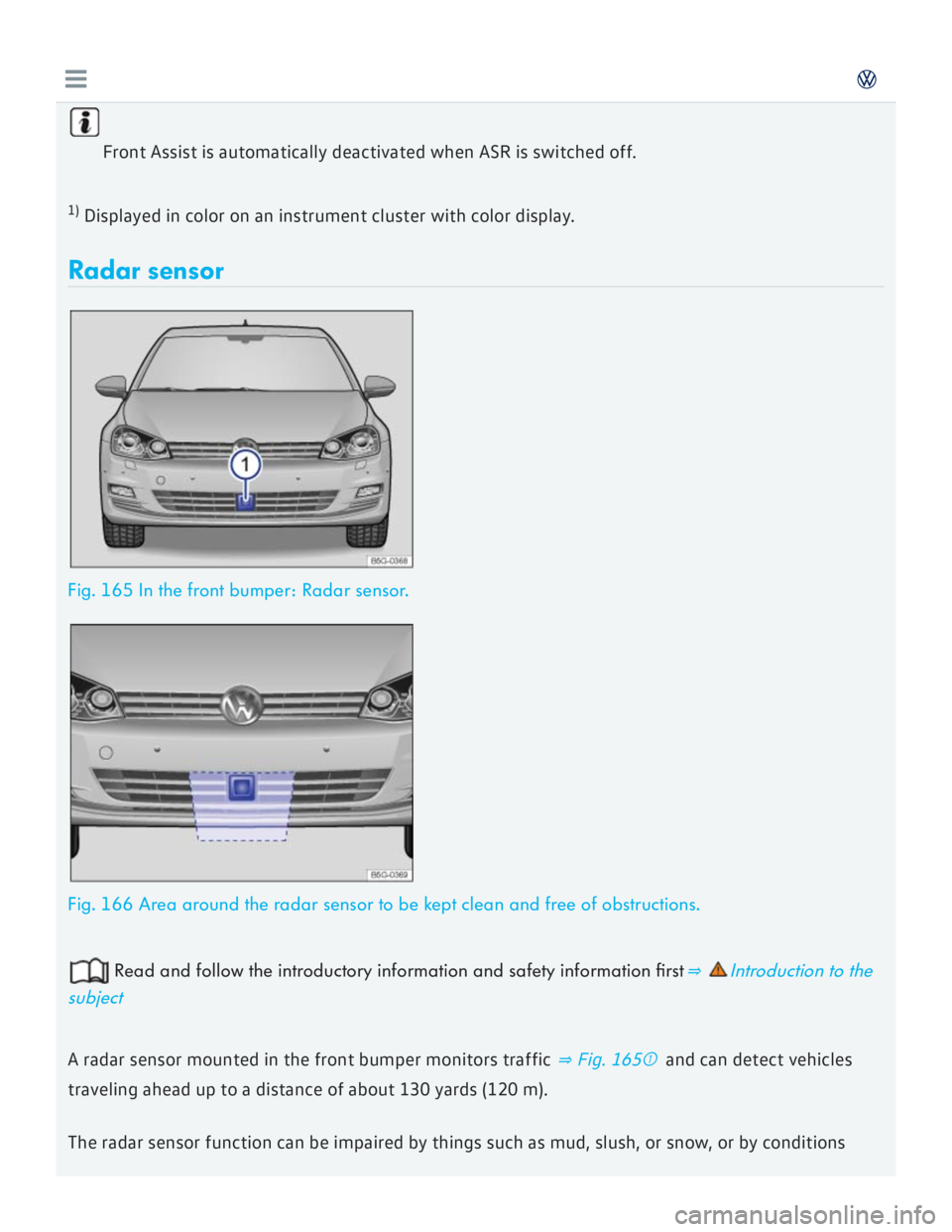 VOLKSWAGEN GOLF 2017  Owners Manual 