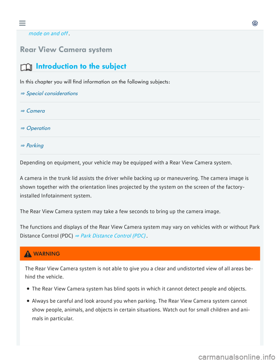 VOLKSWAGEN GOLF 2017  Owners Manual 