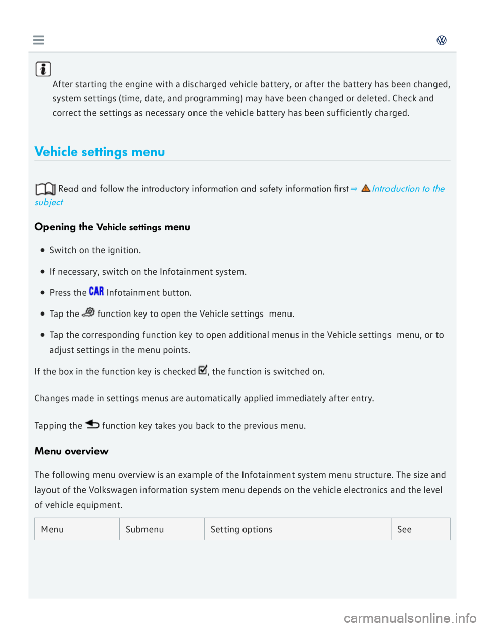 VOLKSWAGEN GOLF 2017 Workshop Manual VOLKSWAGEN GOLF 2017 Workshop Manual