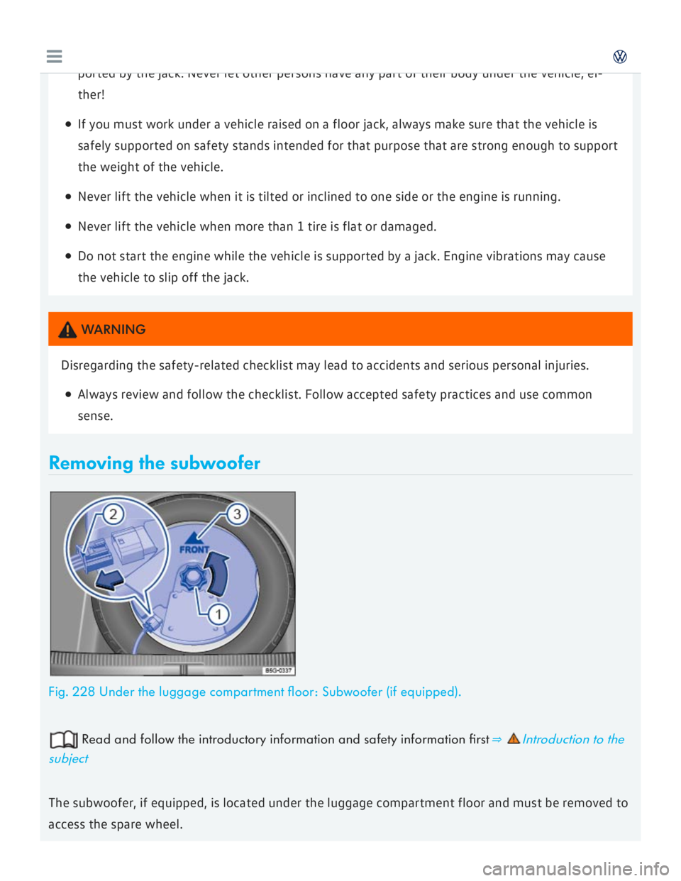 VOLKSWAGEN GOLF 2017  Owners Manual 