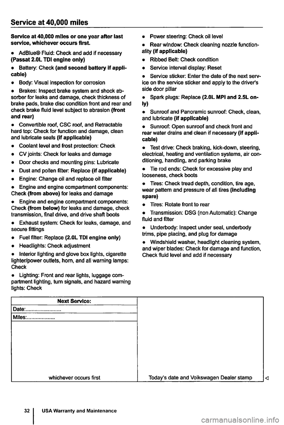 VOLKSWAGEN GOLF 2010  Owners Manual 