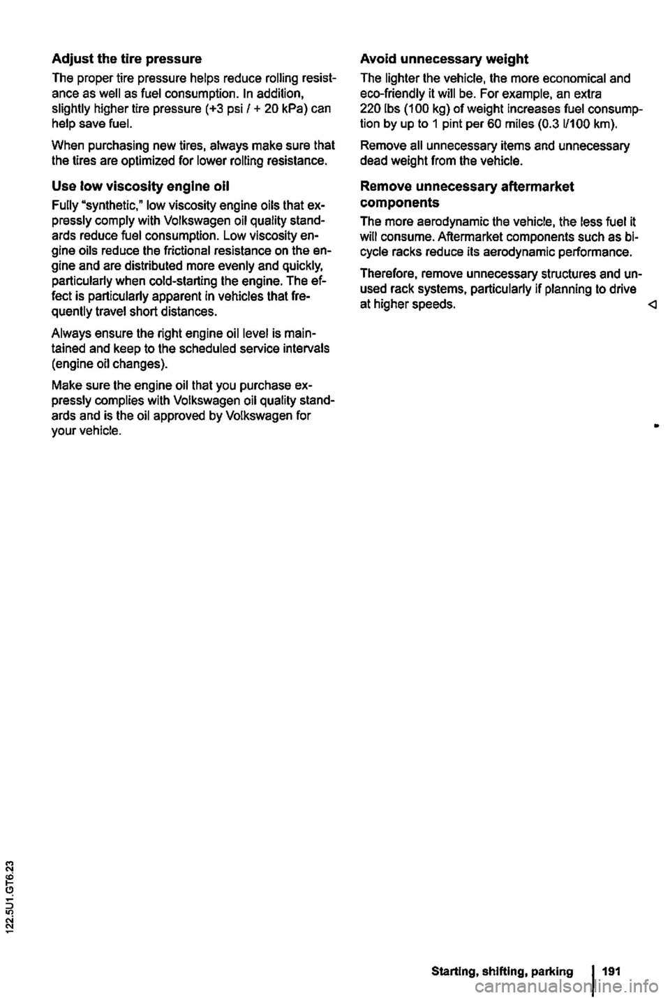 VOLKSWAGEN GOLF 2009  Owners Manual 
