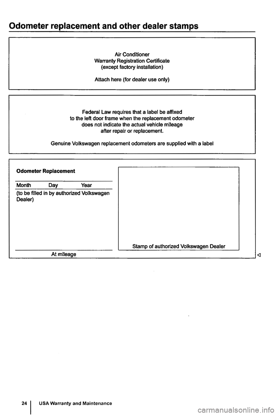 VOLKSWAGEN GOLF 2009  Owners Manual 