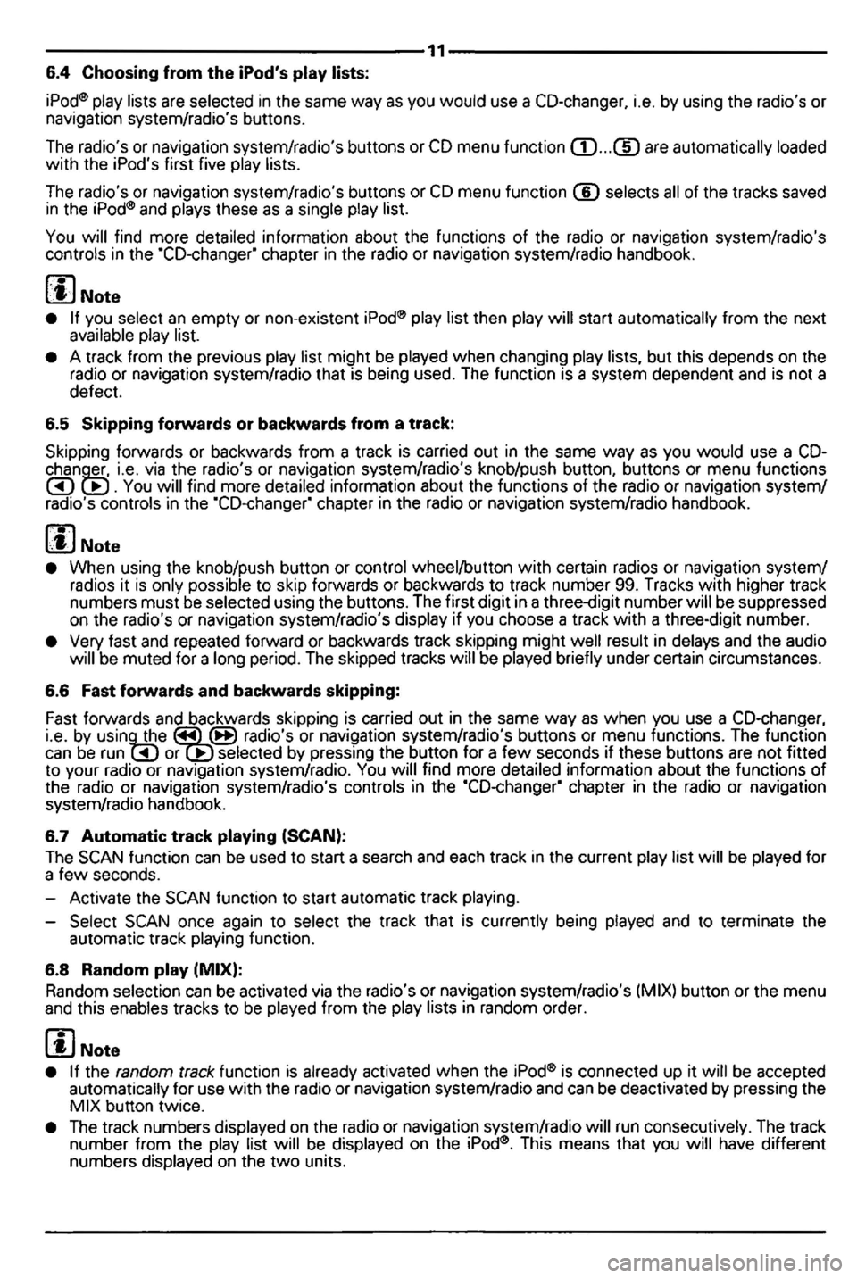 VOLKSWAGEN GOLF 2005  Owners Manual ----------------------------------11----------------------------------6.4 
. You 
This means  that you  