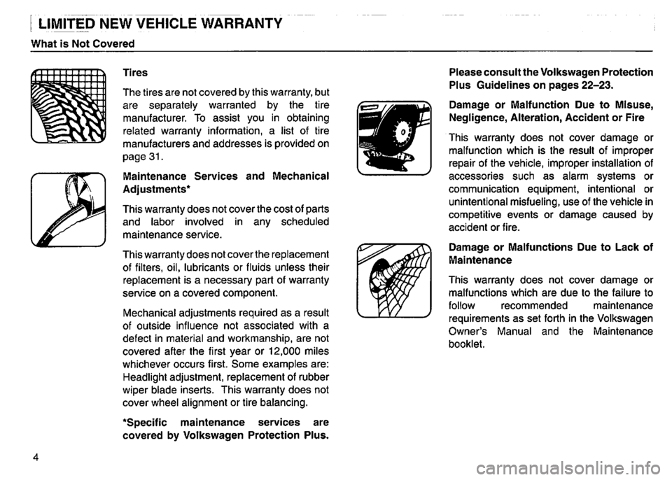 VOLKSWAGEN GOLF 1992 Owners Manual VOLKSWAGEN GOLF 1992 Owners Manual