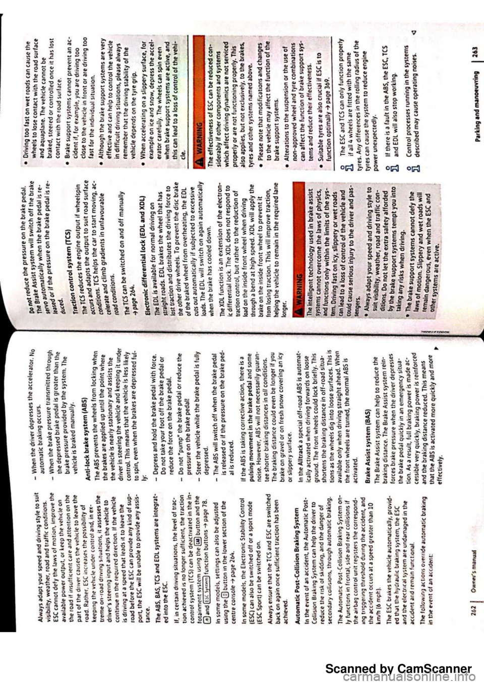 VOLKSWAGEN PASSAT 2022  Owners Manual Scanned by CamScanner 