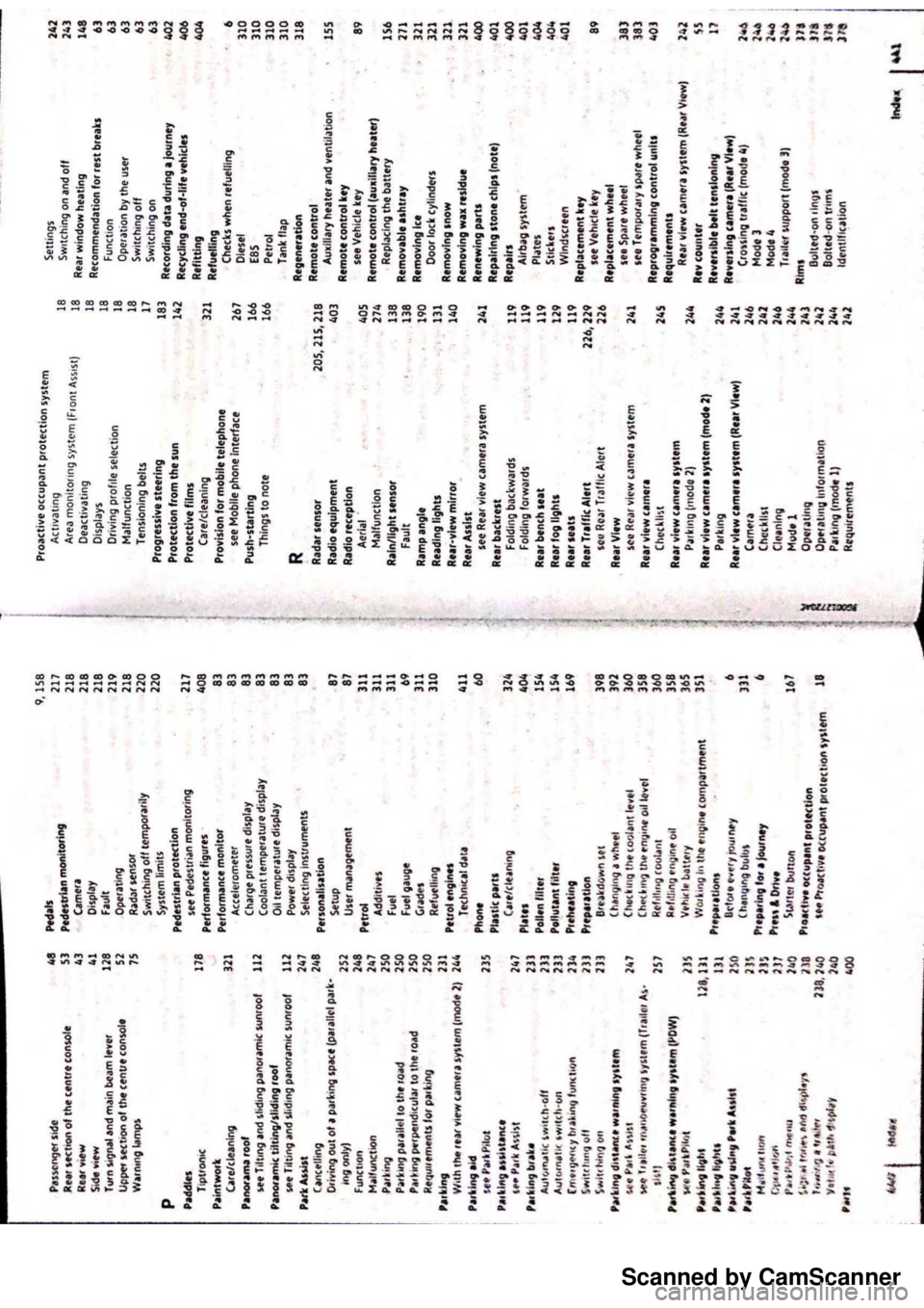 VOLKSWAGEN PASSAT 2021  Owners Manual Scanned by CamScanner 