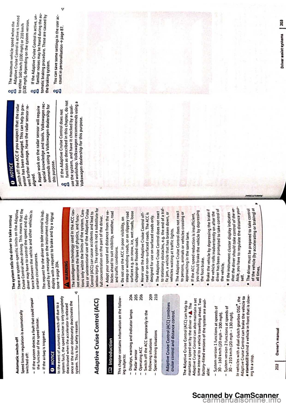 VOLKSWAGEN PASSAT 2019 Owners Manual Scanned by CamScanner VOLKSWAGEN PASSAT 2019 Owners Manual Scanned by CamScanner