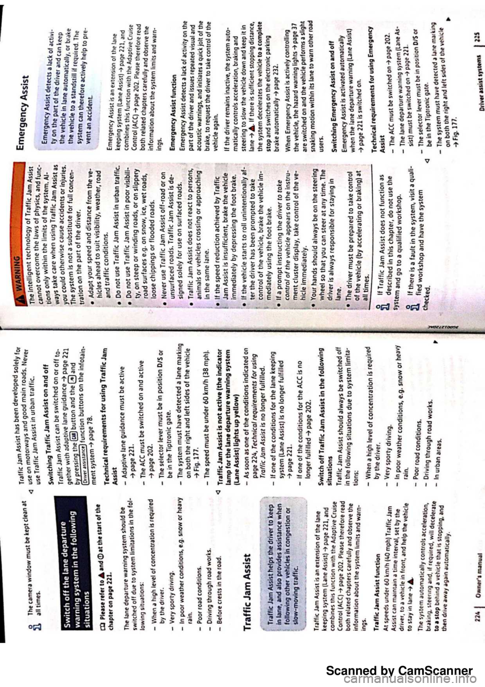 VOLKSWAGEN PASSAT 2019 Owners Manual Scanned by CamScanner VOLKSWAGEN PASSAT 2019 Owners Manual Scanned by CamScanner