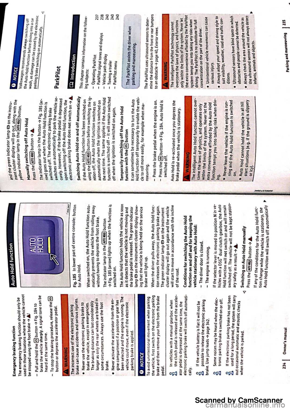 VOLKSWAGEN PASSAT 2019 Owners Manual Scanned by CamScanner VOLKSWAGEN PASSAT 2019 Owners Manual Scanned by CamScanner