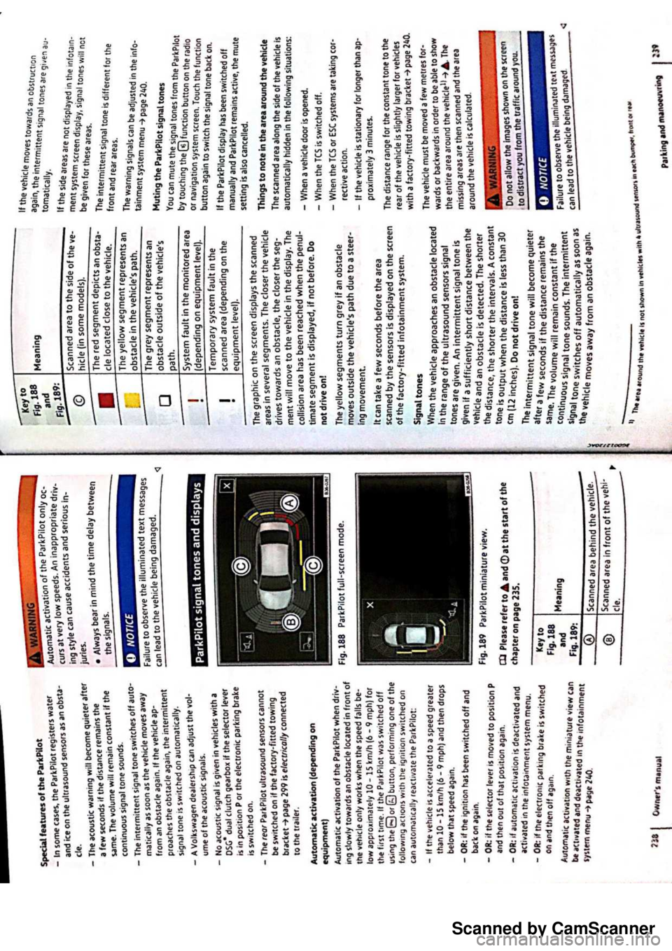 VOLKSWAGEN PASSAT 2019 Owners Manual Scanned by CamScanner VOLKSWAGEN PASSAT 2019 Owners Manual Scanned by CamScanner