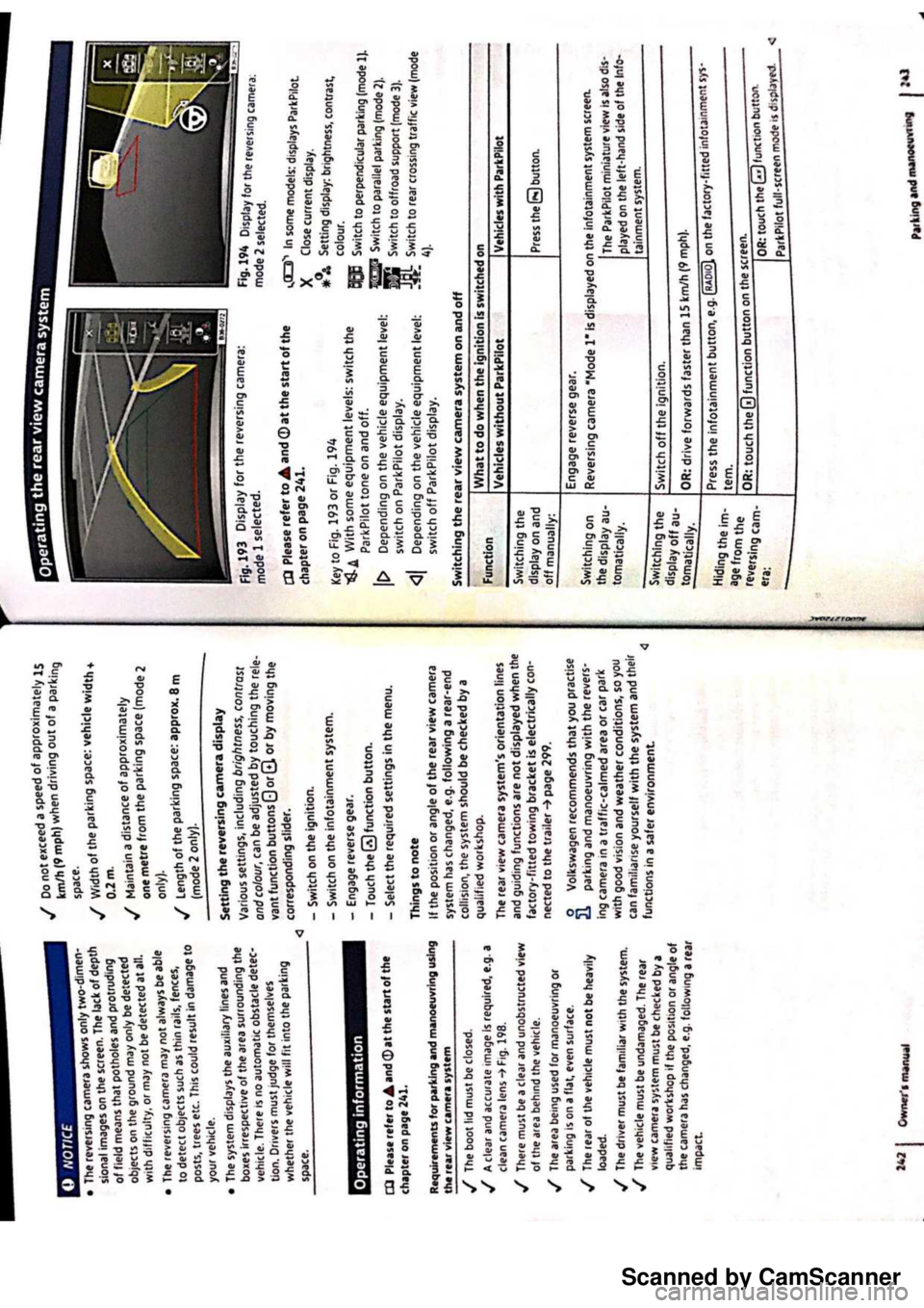 VOLKSWAGEN PASSAT 2019 Owners Manual Scanned by CamScanner VOLKSWAGEN PASSAT 2019 Owners Manual Scanned by CamScanner